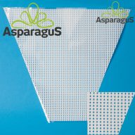   60CM MAGAS 60CMX17CM CSERÉPCSOM.NYOMDÁZOTT/FEHÉR/KOCKÁS (50DB/CS)