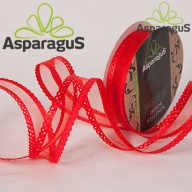 ÁTTÖRT SZALAG SZÍVES 18MMX10Y/ PIROS