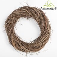 VESSZŐ ALAP 25CM/ BARNA