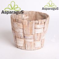 GYÉKÉNY KASPÓ D:13CM H:10,5CM/FEHÉR