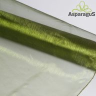 ORGANZA 48CMX9M/ DOHÁNYZÖLD
