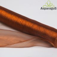 ORGANZA 48CMX9M/ BARNA
