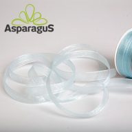 ORGANZA SZALAG DE 9MMX25M/ VILÁGOS KÉK