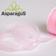 ORGANZA SZALAG DE 9MMX25M/ RÓZSASZÍN