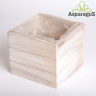 FA ASZTALI DEKOR LÁDA 14X14CM   H:12CM