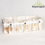 FA ASZTALI DEKOR LÁDA 37X12CM  H:10CM