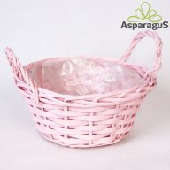 VESSZŐ KASPÓ D:19CM H:10CM/RÓZSASZÍN