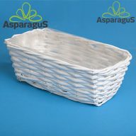 VESSZŐ BEÜLTETŐ 30X15CM/FEHÉR