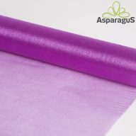 SNOW ORGANZA 48CMX10M/ SÖTÉT LILA