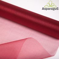 SNOW ORGANZA 48CMX10M/ BORDÓ