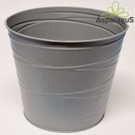 BÁDOG KASPÓ  D:20CM H:19CM/SZÜRKE