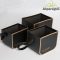 FLOWER BOX 12,14,17X12X12CM/FEKETE (3DB/SZETT)