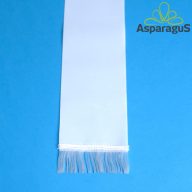 KOSZORÚ SZALAG 7CMX150CM SIMA/FEHÉR/FEHÉR ROJT (10DB/CS)
