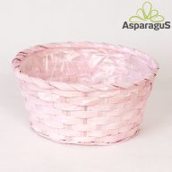 BAMBUSZ KASPÓ D:22CM  H:11CM/RÓZSASZÍN