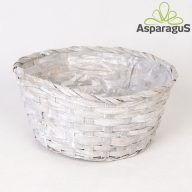 BAMBUSZ KASPÓ D:22CM  H:11CM/SZÜRKE