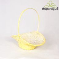 BAMBUSZ FLORENTIN KOSÁR  D:20CM H:8CM FÜL:34CM/CITROM