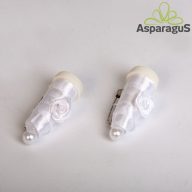 ESKÜVŐI FIOLÁS KITŰZŐ 4CM/FEHÉR (2DB/CS)