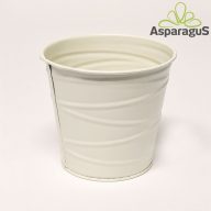 BÁDOG KASPÓ D:10CM H:10CM (9-10-ES CSERÉPHEZ)/KRÉM