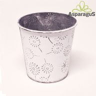 BÁDOG KASPÓ D:10CM H:10CM (9-10-ES CSERÉPHEZ)/PITYPANGOS