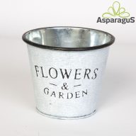 BÁDOG KASPÓ D:12 H:11CM