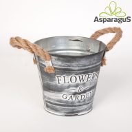 BÁDOG KASPÓ FÜLLEL D:13 H:12 (12-ES CSERÉPHEZ)