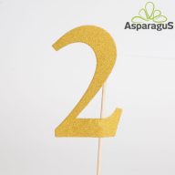 BETŰZŐ SZÁM 2/ ARANY (6DB/ CS)