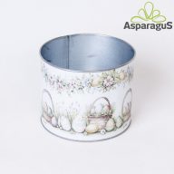 BÁDOG KASPÓ HÚSVÉTI D:14CM H:11,5CM (13-AS CSERÉPHEZ)