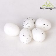 TOJÁS 6X4,5CM/FEHÉR (24DB/CS)