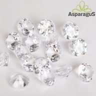 DEKOR KŐ GYÉMÁNT/20MMX30MM/NATÚR (500G/CS)
