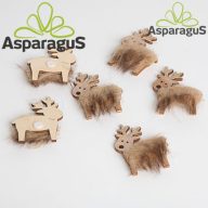 FA RÉNSZARVAS 6X4CM (6DB/CS)