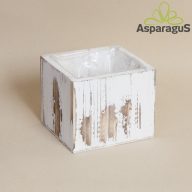 FA ASZTALI DEKOR LÁDA14X13CM H:11CM