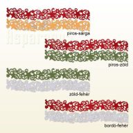 FILC SZALAG B027-A/ ZÖLD-FEHÉR