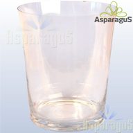 ÜVEG VÁZA KÓNUSZOS 18CM 2118