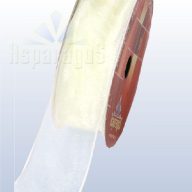 ORGANZA DRÓTOS SZÖVÖTT SZÉLŰ 25MMX10M/ KRÉM