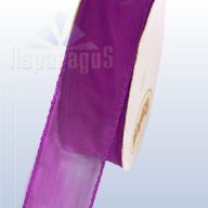 ORGANZA DRÓTOS SZÖVÖTT SZÉLŰ 25MMX10M/ PADLIZSÁN