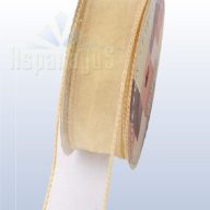 ORGANZA DRÓTOS SZÖVÖTT SZÉLŰ 25MMX10M/ PEZSGŐ