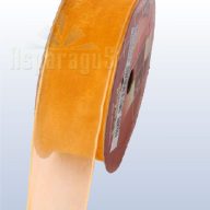 ORGANZA DRÓTOS SZÖVÖTT SZÉLŰ 38MMX10M/ SÖTÉT NARANCS
