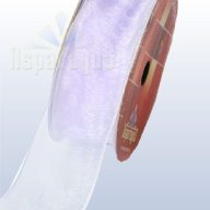 ORGANZA DRÓTOS SZÖVÖTT SZÉLŰ 38MMX10M/ VILÁGOS LILA