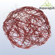 RATTAN KÖRLAP 35CM/ BORDÓ