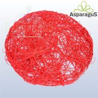 RATTAN KÖRLAP 25CM/ PIROS