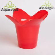 PVC KASPÓ SZÍNES 12CM/PIROS