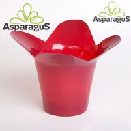PVC KASPÓ SZÍNES 12CM/BORDÓ