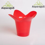 PVC KASPÓ SZÍNES 9CM/PIROS