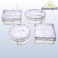 ORGANZA DOBOZOK 08160A/ FEHÉR