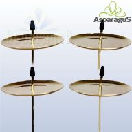 GYERTYA BETŰZŐ 6CM/ ARANY (4DB/ CS)