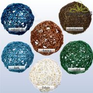 DEKORGÖMB GLITTERREL D:8CM/ ZÖLD