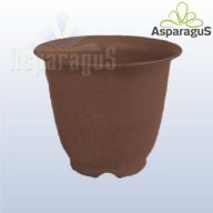 LEBOMLÓ CSERÉP PF-005 16X13CM/ BARNA