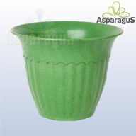 LEBOMLÓ CSERÉP PF-008 18,5X14CM/ ZÖLD