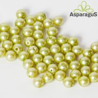 DEKOR GYÖNGY/8MM/DOHÁNYZÖLD (50G/CS)