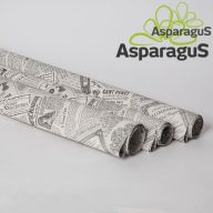   70X100 ÍV MATT FÓLIA IMPORT/ÚJSÁGPAPÍR MINTA FEHÉR (5DB/GURIGA)